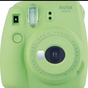 ONE Instax Mini 9 with a pack of film, both NIB